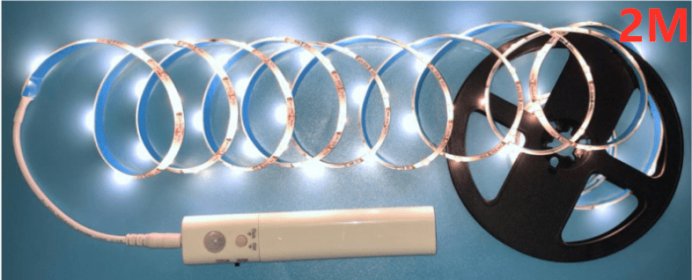 LED intelligent human body induction bed lamp belt