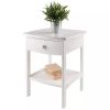 Claire Accent Table White