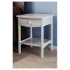 Claire Accent Table White